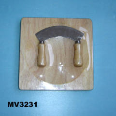 VEGETABLE KNIFE with CUTTING BOARD style 4