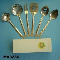 6PCS SS KITCHEN SET