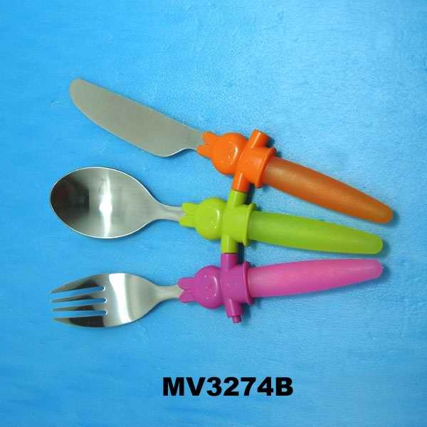3PCS KID CUTLERY SET