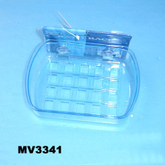 PLASTIC SOAP RACK SQUARE TC