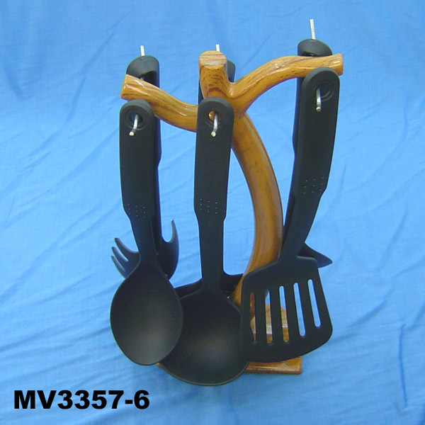 7PCS NYLON KITCHEN TOOLS with Stand