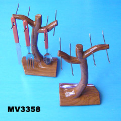 PLASTIC TREE SHAPE CUTLERY Stand