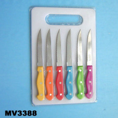 7PCS KITCHEN TOOLS Orange Light Blue Pink
