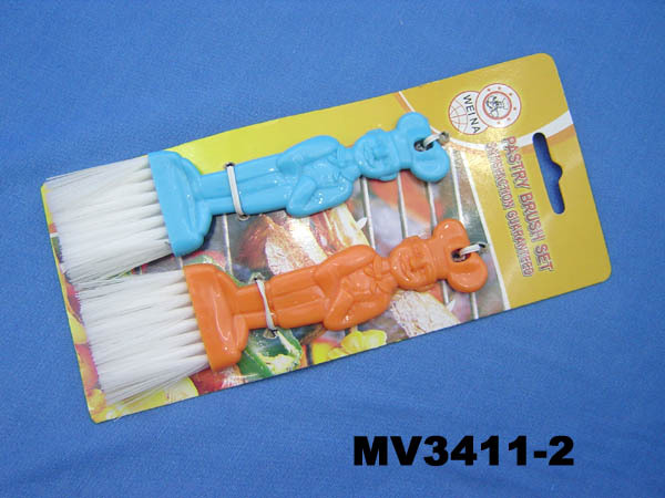 2PCS PEOPLE SHAPE Handle BRUSH
