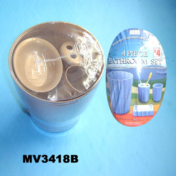 4PCS BATHROOM SET