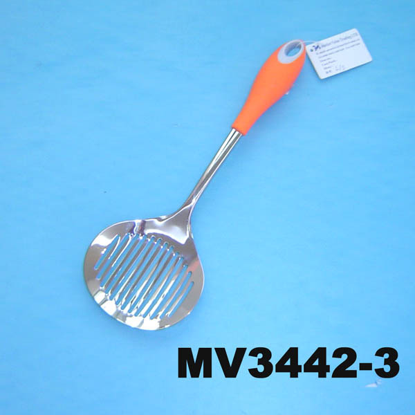 KITCHEN TOOLS SKIMMER with PLASTIC Handle style 2