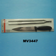 6.5in MEAT KNIFE with 12.5in SS FOOD TONG