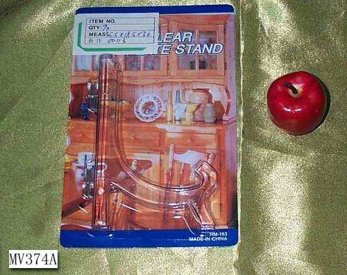 4in CLEAR PLATE Stand