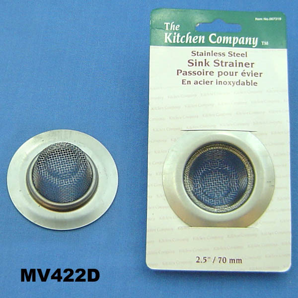 2.5in SS SINK STRAINER TC