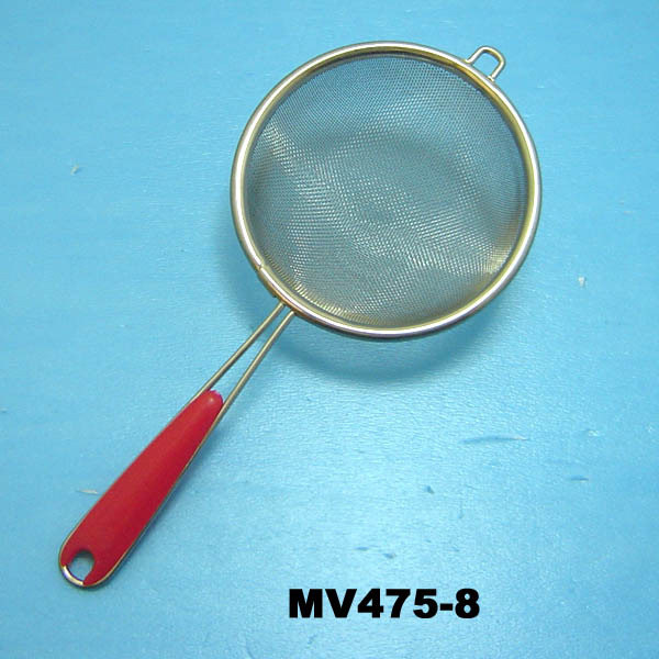 8CM STRAINER PLASTIC Handle