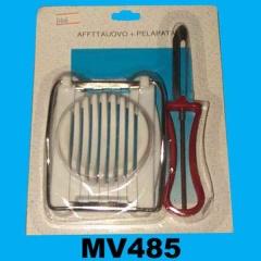 2PC EGG SLICER with PEELER