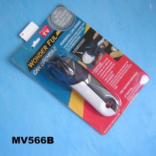 BLACK and WHITE CAN OPENER