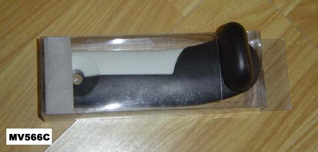 WHITE and BLACK CAN OPENER in PVC BOX