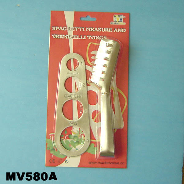 SPAGHETTI MEASURE and VERMICELLI TONGS