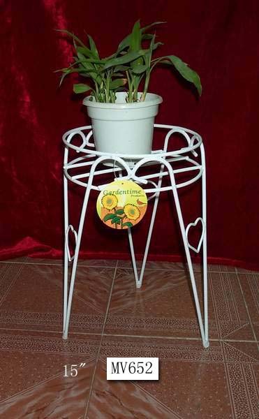 10in DIA x15inH PE COATING WIRE PLANT Stand