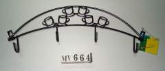 VINYL COATED 4HOOK HANGER