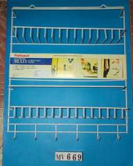 2 TIERS VINYL COATED SUNDRIES RACK