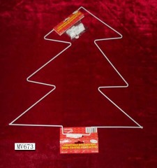 VINYL COATEDCHRISTMAS TREE FORM LIGHT RACK