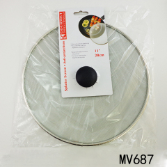 SPLATTER SCREEN with KNOB 11in with card