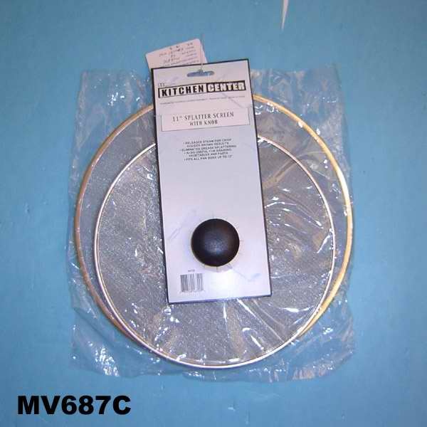 28CM and 24CM SPLATTER SCREEN IN POLYBAG