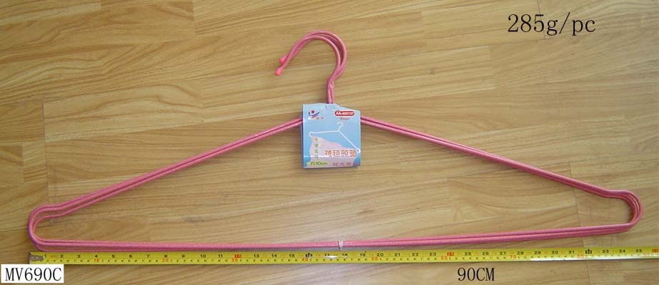 3PCS VINYL COATED HANGER