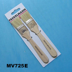 2PCS BRUSH with WOODEN Handle