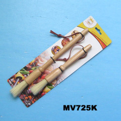 OIL BRUSH with WOODEN Handle TC style 2