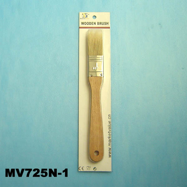 OIL BRUSH with WOODEN Handle style 2