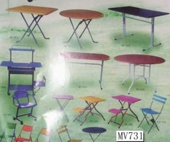 BEACH CHAIR and TABLE
