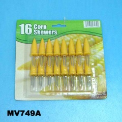 16PCS CORN FORK SS