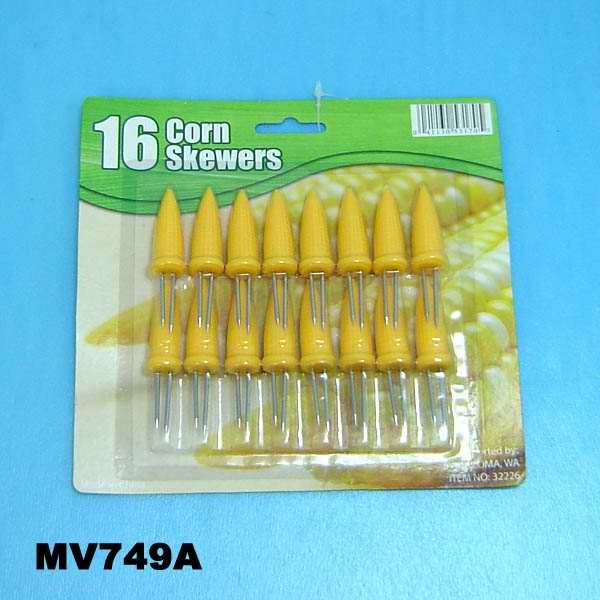 16PCS CORN FORK SS