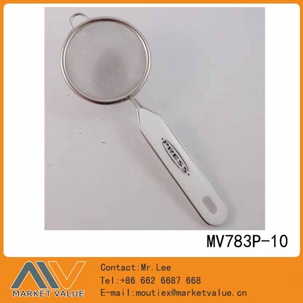 10CM SS STRAINER with PP Handle TC