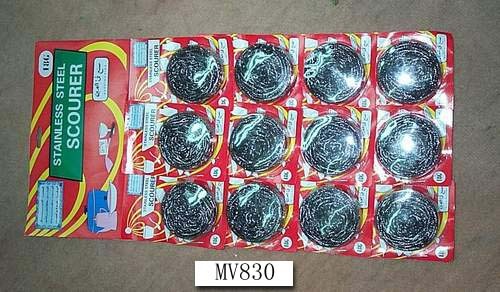 12PCS SS SCOURER