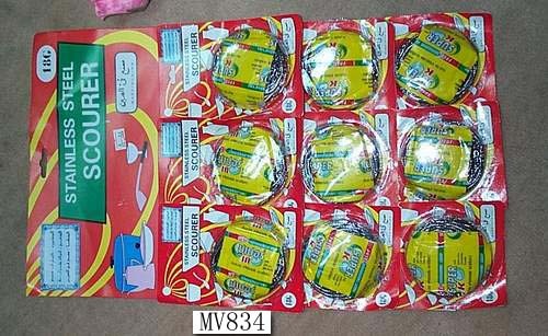 9PCS 18G SS SCOURER