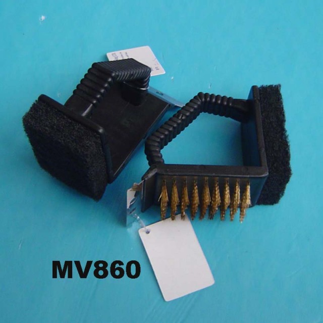 BBQ COPPER TAIL BRUSH HANG TAG