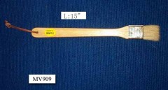 15in RUBBER WOOD Handle FOOD BRUSH