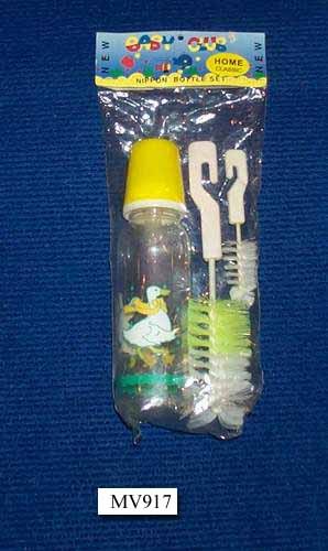 2PCS MILK BOTTLE BRUSH with MILK BOTTLE