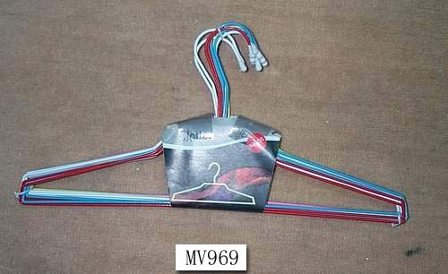 15PCS VINYL COATED HANGER