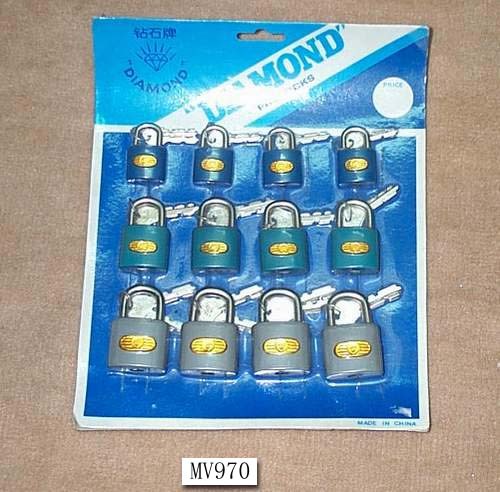 12PCS METAL LOCK