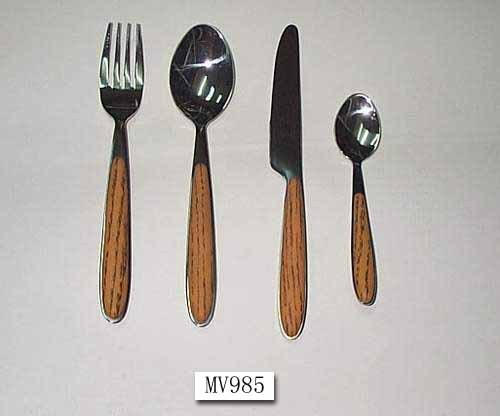 4PCS SS CUTLERY SET style 4