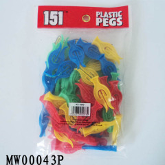 80PCS PLASTIC CLOTHES PEGS