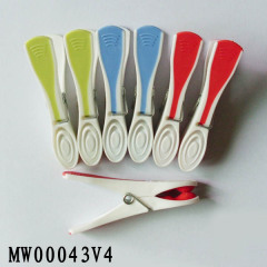 12PCS PLASTIC CLOTHES PEGS with 0PP with HEADCARD style 5
