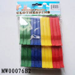 24PCS PLASTIC CLOTHES PEGS with PE SHRINK style 51