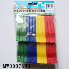 24PCS PLASTIC CLOTHES PEGS with PE SHRINK style 52