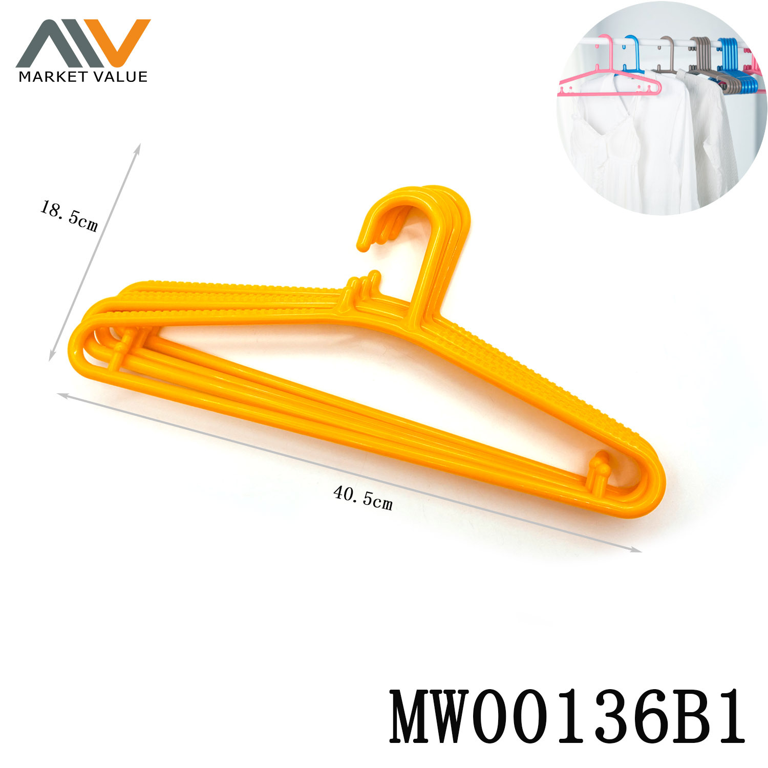 4 Piece Plastic Windproof Non Slip Drying Rack TC