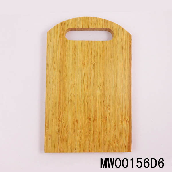25.5X16CM BAMBOO CUTTING BOARD SHRINK CARD