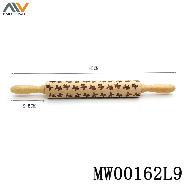 Wooden Embossed Rolling Pin S P