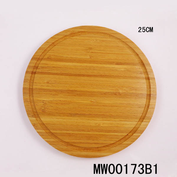 25CM BAMBOO CUTTING BOARD SHRINK CARD