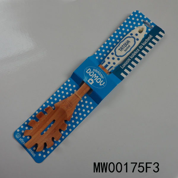 13in SILICONE NON-SLIP Handle BAMBOO PASTA CLAWS TC