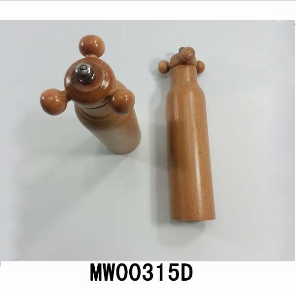 PEPPER MILL PEACH WOODEN